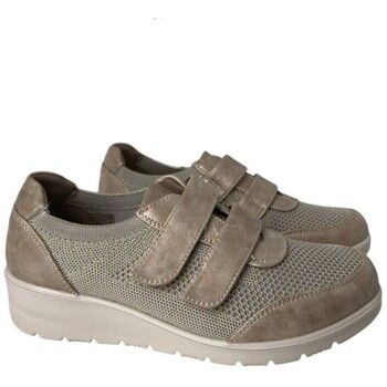 Shoes Zapatillas BLUCHER VELCRO CUÑA CASUAL para mujer