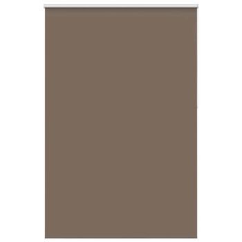 Estor Enrollable Opaco Color Café 165x230cm Tela Ancho 161,6cm Vidaxl