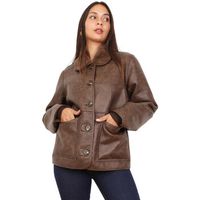 la modeuse cazadora de cuero 76281p180648 para mujer