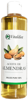 vitaldiet aceite de almendras dulces 100 puro 250 ml