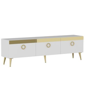 Mueble Tv Safar Blanco