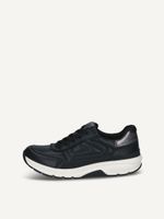 caprice sneaker black made of leather and textile size 38