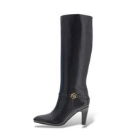guess para mujer flfoatlea11 botas de piel oatie negro 38 3 a 5cm cremallera casual clasico