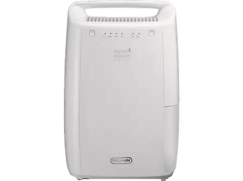 REACONDICIONADO Seminuevo Muy bueno Deshumidificador - De'Longhi Tasciugo AriaDry DEX210SF, 2.1 l, 45 m³, 10 l/d, Función secado ropa, Blanco