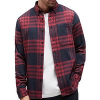 timberland camisa manga larga flannel para hombre