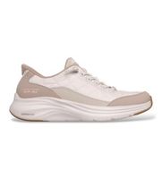 skechers para mujer 150404 zapatillas slip-ins contour foam beige 38 tela plano cordones casual