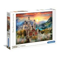 puzzle 2000 clementoni castillo de neuschwanstein 32559