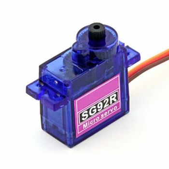 Servo Digital de Engranaje de Plástico Micro SG92R 9g 2.5kg para Aviones RC