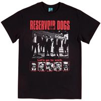 reservoir dogs camiseta lets go to work para mujer