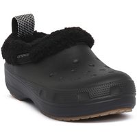 crocs pantuflas blk lined shoty para hombre