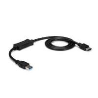cable de 91cm adaptador usb 30 a esata para disco duro o ssd - sata de 6 gbps