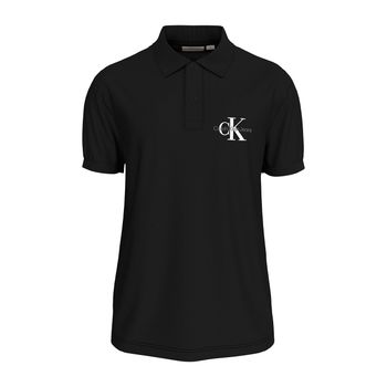 Calvin Klein Jeans. Polo con logo Negro J30J325664-BEH