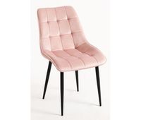 silla cade terciopelo - rosa