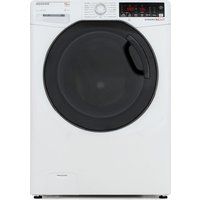 hoover dynamic dwoa412hlfn3 wifi-enabled 12 kg 1400 spin washing machine - white white