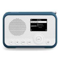 radio portatil sangean wfr-39 dab fm internet bluetooth spotify azul blanco