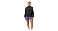 chaqueta cortaviento para mujer brooks canopy packable negro