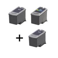 compatible multipack canon pixma ip1700 printer ink cartridges 3 pack -0615b001