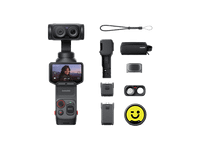 camaras deportivas - insta360 luna ultra creator bundle 8k 240 min autonomia apertura f18 sensor cmos 113 negro