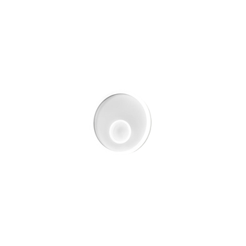 Aplique Led Melania 30w Blanco, 1300lm, Luz Cálida 3000k, Aluminio Y Metacrilato Satinado, Ip20, Diseño Moderno D.30cm