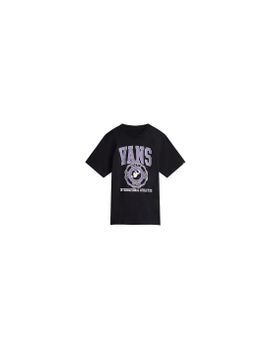 Camiseta Vans Inter V Ss Infantil Negro