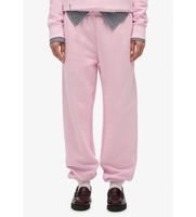 superdry para mujer w7011316a pantalon jogger essential rosa xl casual algodon