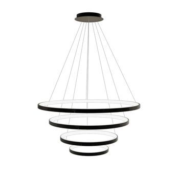 Lámpara Colgante Lhj014-cp4 Black Black