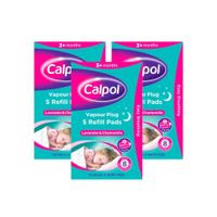 calpol vapour plug refill pads triple pack