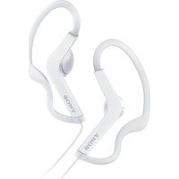 sony mdr-as210ap sports earphones - white white