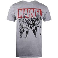 marvel camiseta trio heroes para hombre