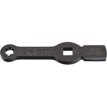 Hazet 2872-e24 Llave De Impacto Torx® ∙ Con 2 Superficies De Impacto ∙ Cuadrado Hueco 3/4 Pulgadas (20 Mm) ∙ Perfil Torx® Exterior ∙ E24