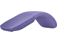 raton inalambrico - microsoft surface arc bluetooth 2 botones rango de frecuencias 24 ghz 6 meses autonomia violeta