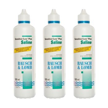 Bausch & Lomb Sensitive Eyes Saline Solution