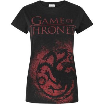 Game Of Thrones Camiseta House Targaryen para mujer