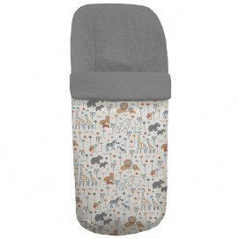 2024 Saco Silla Selva Gris Dydados London Estampado Punto Gris