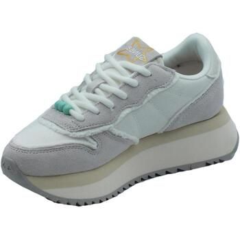 Sun68 Deportivas Moda Z34216 Big Stargirl Canvas Bianco para mujer