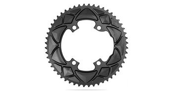 Plato absoluteblack premium round road 110x4 bcd para transmision shimano dura ace   ultegra 11v negro