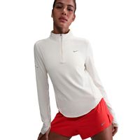 nike swift camiseta de running mujeres - crema plateado
