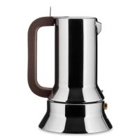 cafetera italiana alessi 9090 acero inoxidable 015 l 3 tazas induccion
