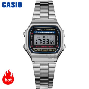 Reloj Casio, reloj plateado para hombre, conjunto de relojes de marca, lujo, LED, digital, resistente al agua, reloj de cuarzo para hombre, reloj deportivo, reloj militar, reloj de pulsera, reloj