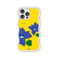 funda para movil youngkit floral wavy silicona blanco cloud dance compatible magsafe iphone 16 pro max