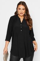 yours london blusa negra media tapeta mujer curvy y tallas grandes yours london