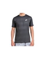 camiseta de padel bullpadel mofero hombre negro