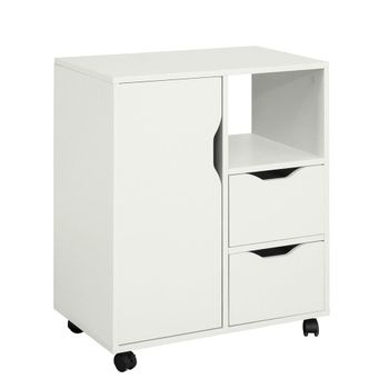 Archivador compacto con cajones y espacio de almacenaje 60x70x35 cm