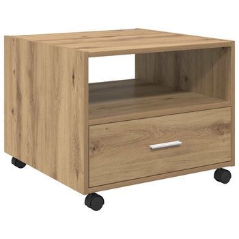 Mesa De Centro 55x55x45 Cm Madera - Marrón