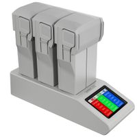 mini 54 pro cargador rapido 3 uds bateria de carga mas rapida hub ama de llaves para dji mini 3 pro accesorios para drones cargador pantalla lcd