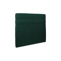 cabecero 160 cm lines - tela terciopelo verde grosor cm    zonas de confort