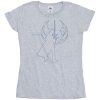 disney camiseta jedi master balance para mujer