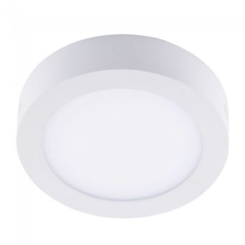 Plafón de techo led know redondo (6w)