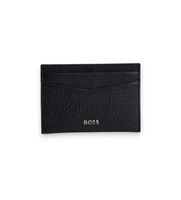 boss para hombre 50529515 tarjetero de piel new crosstown negro osfa casual