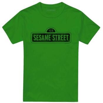 Sesame Street Camiseta One Color Dark para mujer